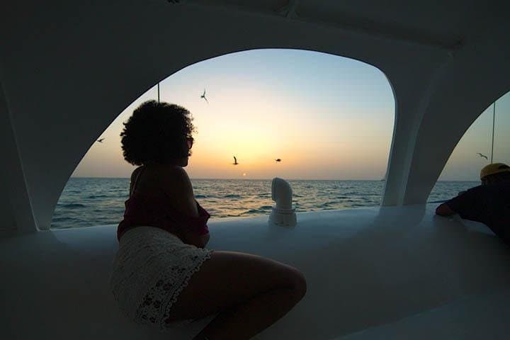 Catamaran Dolphin Sunset Cruise in Aruba