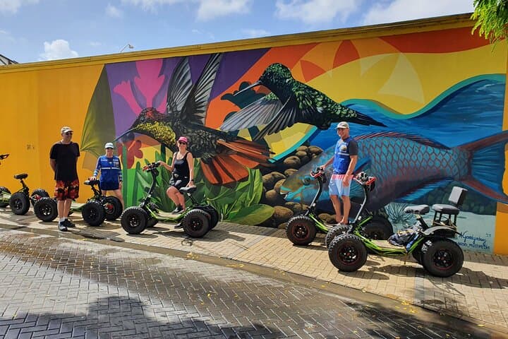 EZ Raider San Nicolas Art Murals and Baby Beach Snorkeling | Aruba