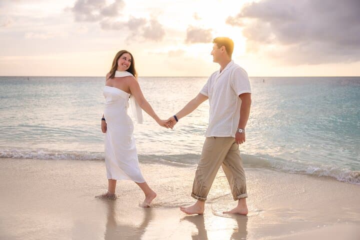 Professional Sunset Photoshoot in Aruba
